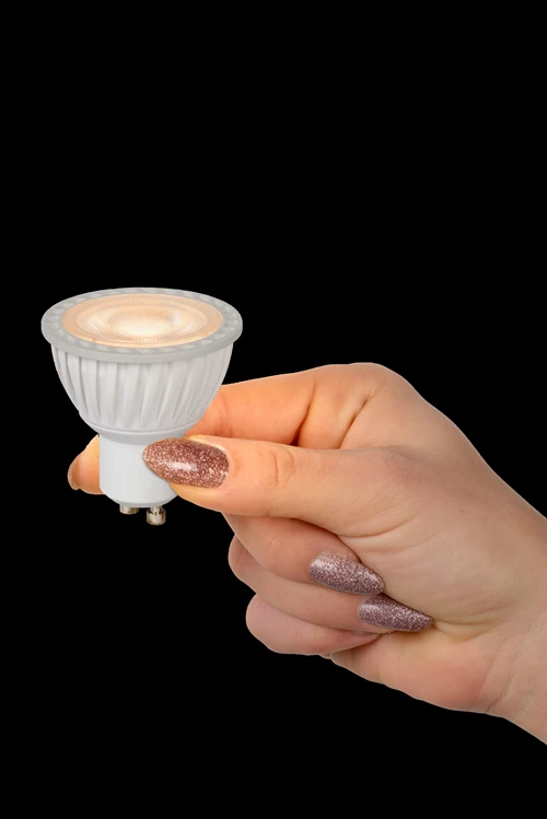 Lucide MR16 - Ampoule led - Ø 5 cm - LED Dim to warm - GU10 - 1x5W 2200K/3000K - Blanc - ambiance 3